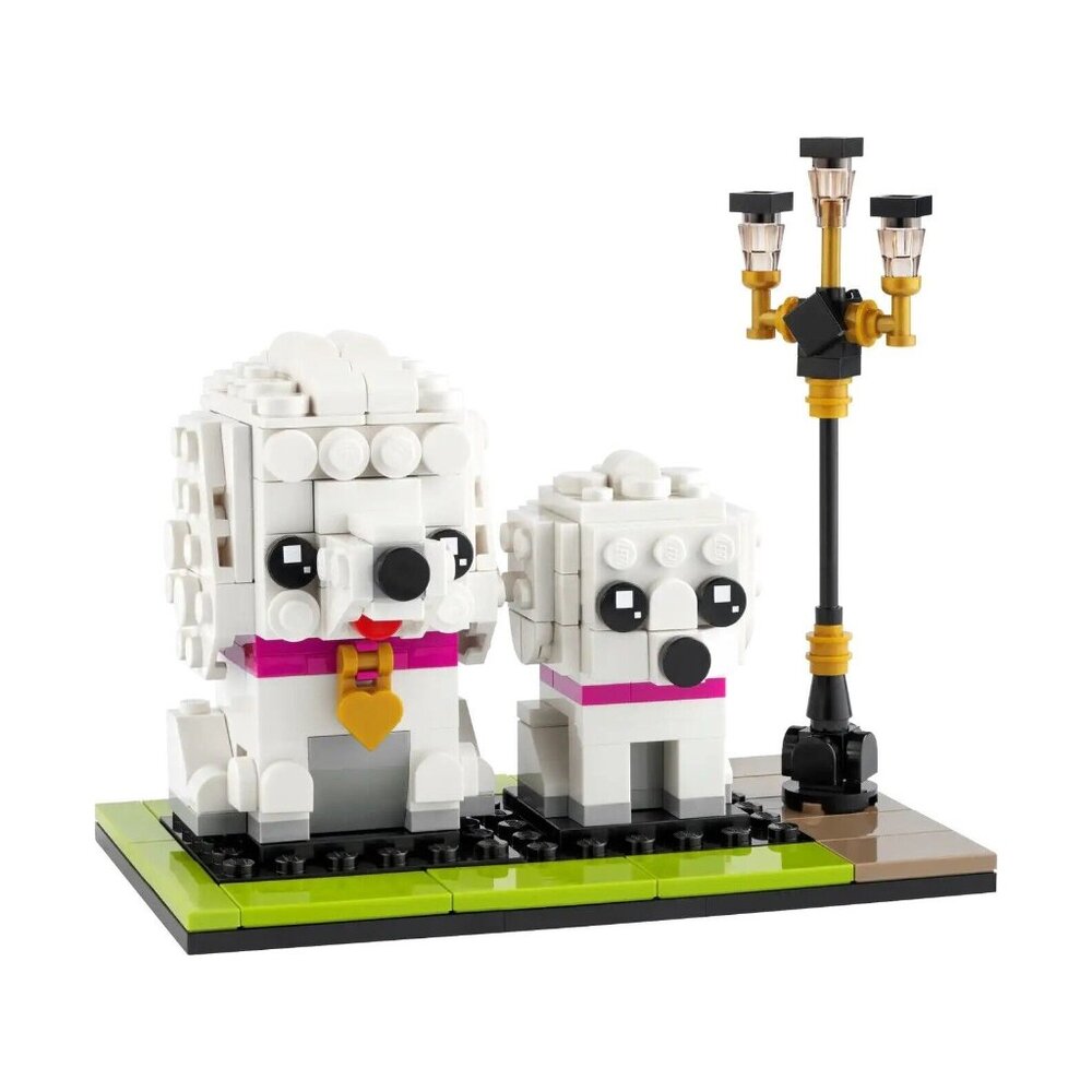LEGO Brickheadz Poodle Set #40546 Retired Pets Dog Animals Limited Ed.